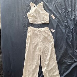 White jumpsuit